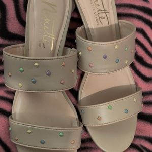 Nanette Lepore sandals/mules